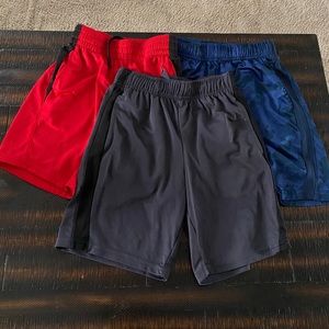 3 pairs of size 8 boys athletic shorts
